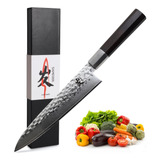 Cuchillo De Chef Japonés  Cuchillo Gyuto Profesional Forjad