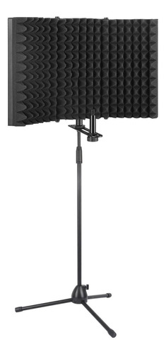 Vocal Booth,difusor Acústico 3 Painéis Pedestal Microfone