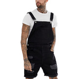 Mono De Estilo Urbano Rompers Para Hombre Con Bolsillo Grand