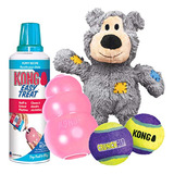 Kit De Juguetes Para Cachorros Kong - Puppy Starter -