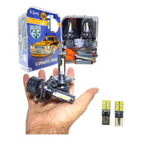 Kit De Led M65 Csp H4 Alta Y Baja 65w  Cambus 12mil Lm + T10