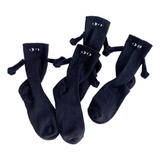 Calcetines Cute Handle Con Mango Magnético, 2 Pares