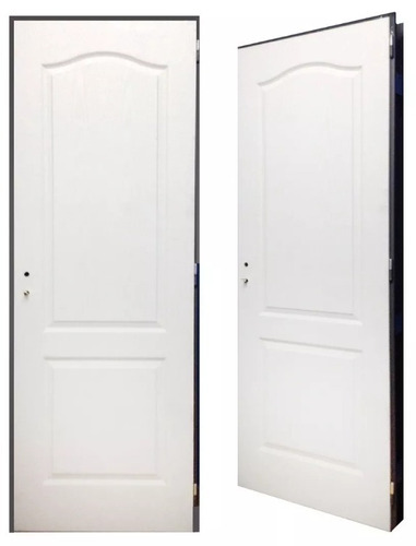 Puerta Placa Craftmaster Blanca Cerradura 80x200 Tecnooeste