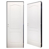 Puerta Placa Craftmaster Blanca Cerradura 80x200 Tecnooeste