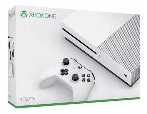 Xbox One S 1tb + 2 Controles (obsequio Soporte De Pared)