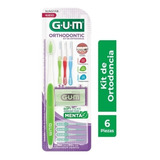 Kit De Ortodonciahigiene Bucal Gum 6 Piezas