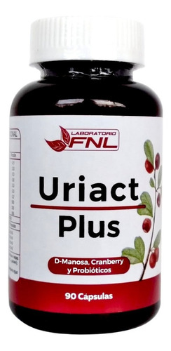 Uriact Plus Control De Infecciones Urinarias 90 Caps Fnl Sabor Sin Sabor