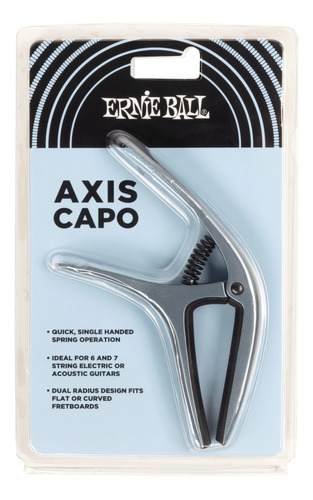 Capotraste Braçadeira Violão Guitarra Axis Capo Ernie Ball