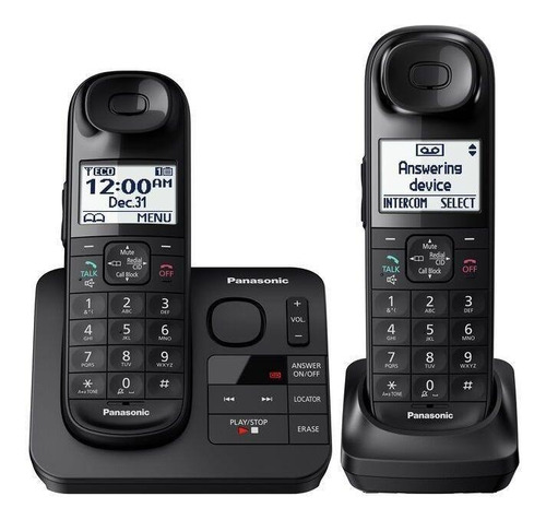 Teléfono Doble Panasonic Inalambrico Con Contestador Digital