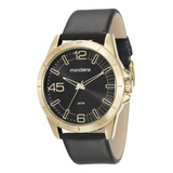 Relogio Masculino Mondaine Couro Dourado 76656gpmvdh2