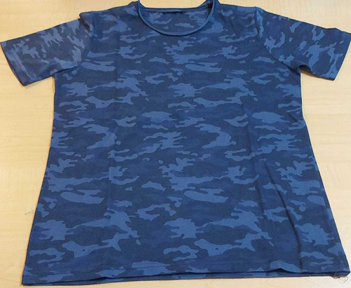 Remera Rever Pass Camuflada Niños 