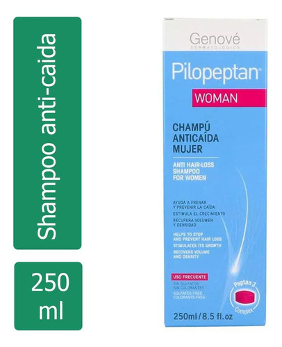 Pilopeptan Woman Shampoo Caja Con Frasco 250 Ml