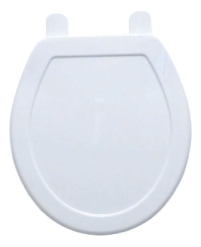 Asiento Sanitario Redondo Frente Abierto Coflex Ch-a100 Color Blanco