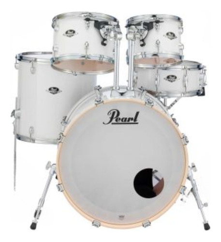 Bateria Pearl Export Exx725sp/c33 Pure White Bumbo 22