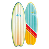 Colchoneta Inflable Intex Tabla De Surf 178 X 60 Cm Colores 
