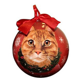 Adorno Gato Navideño Personalizable