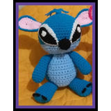 Promo Stich Y Su Novia Amigurumis De 20cm De Altura