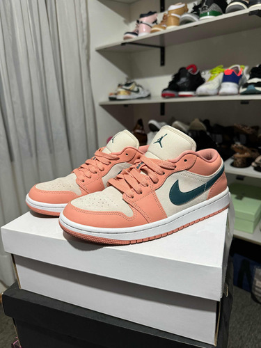 Air Jordan 1 Low Light Madder Root