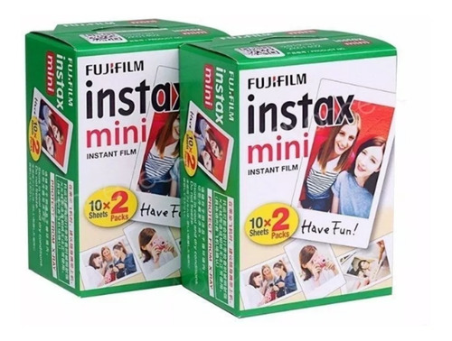 4 Rollos (40 Fotos) Fujifilm Instax Mini + Envio