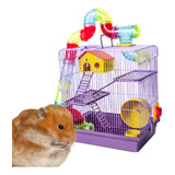 Gaiola Grande De Hamster Completa Safari Labirinto Brinquedo
