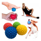 3 Bola Cravo Anti-stress P/ Cães Pet Fisioterapia E Massagem