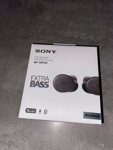 Auriculares In-ear Inalámbricos Sony Wf-xb700 Negro