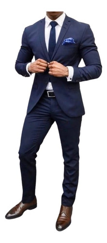 Kit Terno Slim Masculino Paleto+calca+colete+camisa+gravata*