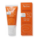 Protector Solar Avene Ultra Mat Sin Color Fps 50 Crema 50ml