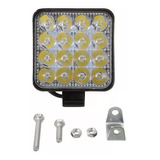 Barra Led Faro Auxiliar 16 Led 48w Cuatri 4x4 Agro Off Road