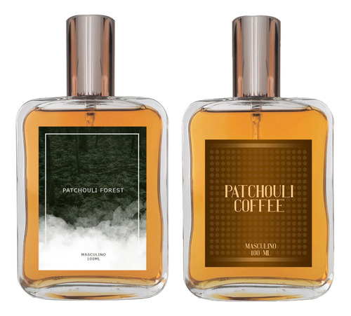 Kit Perfume - Patchouli Forest + Patchouli Coffee 100ml