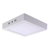 Pack X 5 Panel Plafon Led 18w Aplicar Cuadrado