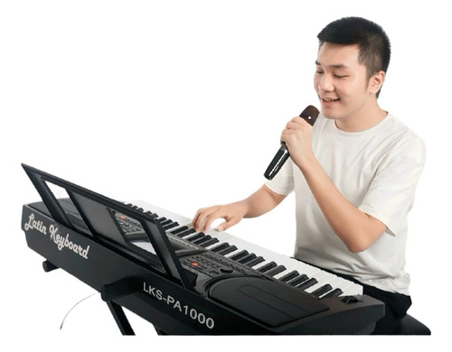 Organo Electrónico 61teclado Musical P1000 Bluetooth Mp3 Usb