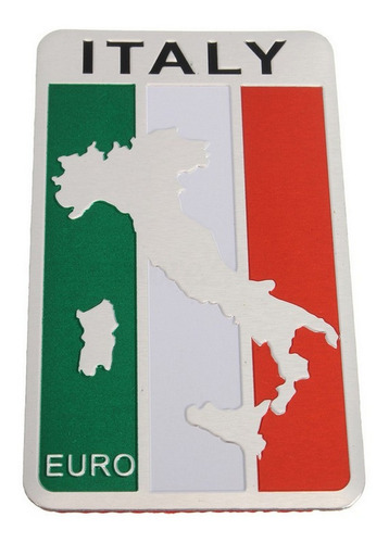 Emblema Adesivo Itália Bandeira Mapa Italy Fiat Toro Palio 