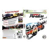 Jogo Burnout Paradise Xbox 360 Mídia Física Original