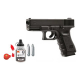 Pistola Glock 19 Gen 3 Postas Cal .177 Co2 4.5mm Beretta