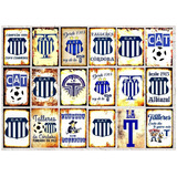 Cuadros De Chapa - Futbol - Talleres De Cordoba