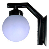 4x Lustre Arandela Globo De Polietileno 210 Preto 110v/220v