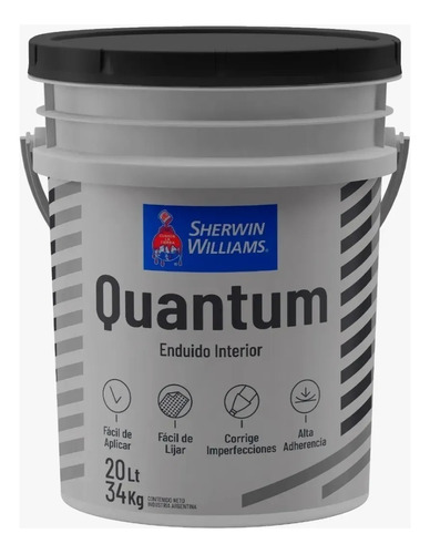 Sherwin Williams Quantum Enduído Interior 20 L 34 Kg