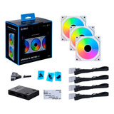 Ventilador 3 Fans Lian Li Uni Fan Sl-infinity 120 Rgb White