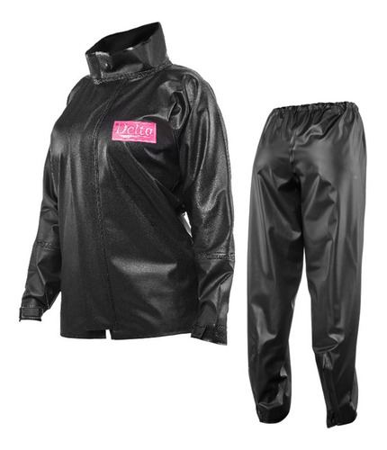 Traje De Lluvia Delta Moto Para Mujer Campera+ Pantalon