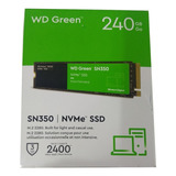 Hd Ssd Nvme 240g Western Digital Wd Green Sn350 Wds240g2g0c