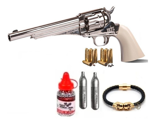 Revolver Pistola Remington 1875 4.5mm Fullmetal Co2 Diabolo