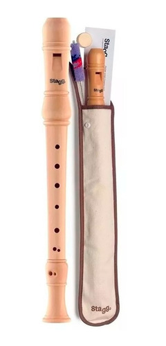 Flauta Dulce Stagg Rec3 Ger Soprano Germana Madera