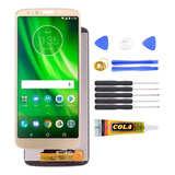 Tela Display Lcd Frontal Compatível Moto G6 Play Xt1922