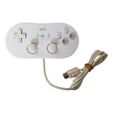 Control Joystick Nintendo Wii Classic Controller Blanco