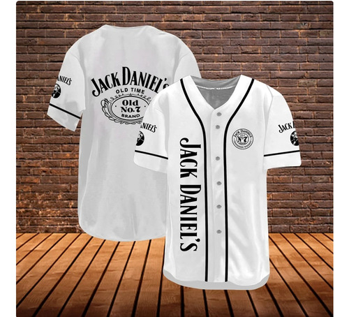 Polera De Béisbol Jack Daniels