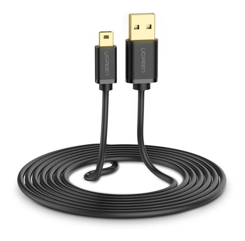 Cable Usb Mini B  A Usb 3m Camara Disco Carga Y Dato Ugreen 