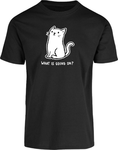 Playera Gatos What Is Goin On ?