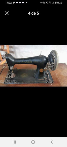 Maquina De Coser Antigua Marca Singer 