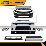 Fit For 2015-2022 Dodge Charger Srt-8 Hellcat Style Fron Ccb